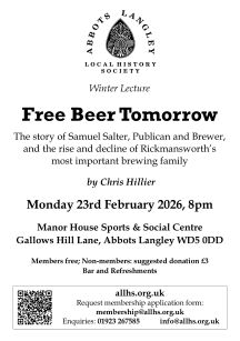 ALLHS lecture 23-Feb-2026 - Free Beer Tomorrow