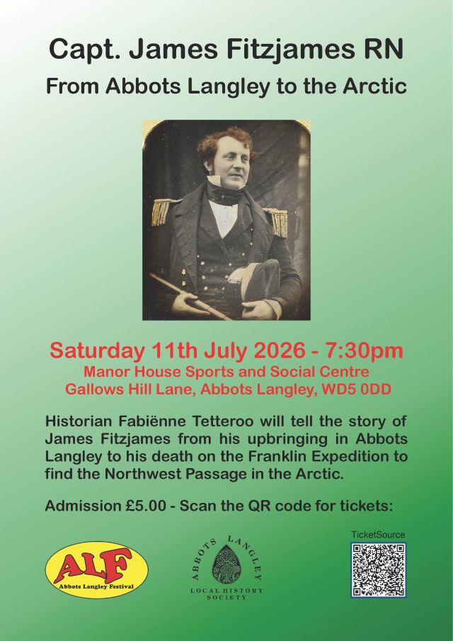 Capt. James Fitzjames RN poster