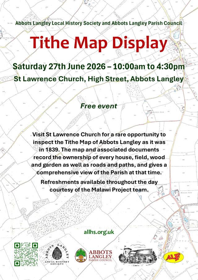 Tithe Map poster